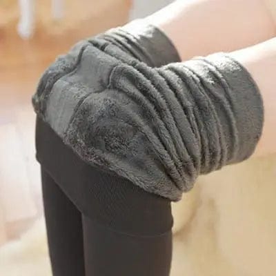 LOVEMI  Leggings Grey / 200 gram Lovemi -  Women's solid color leggings
