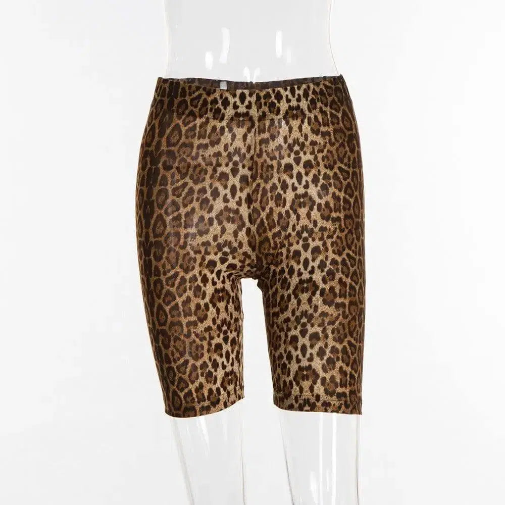 LOVEMI - Leopard print base yoga pants