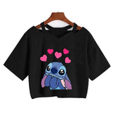 Lilo & Stitch Cute Top-black59004-1