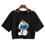Lilo & Stitch Graphic Shirt-black942-1