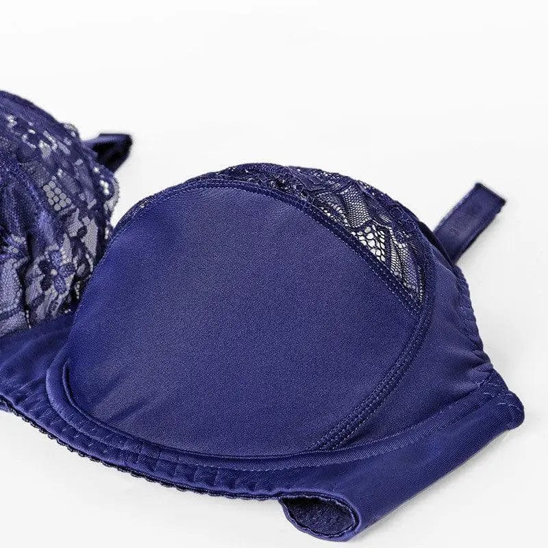 LOVEMI  lingerie set Lovemi -  Women's Lace Underwire Push Up Lingerie Panty Set