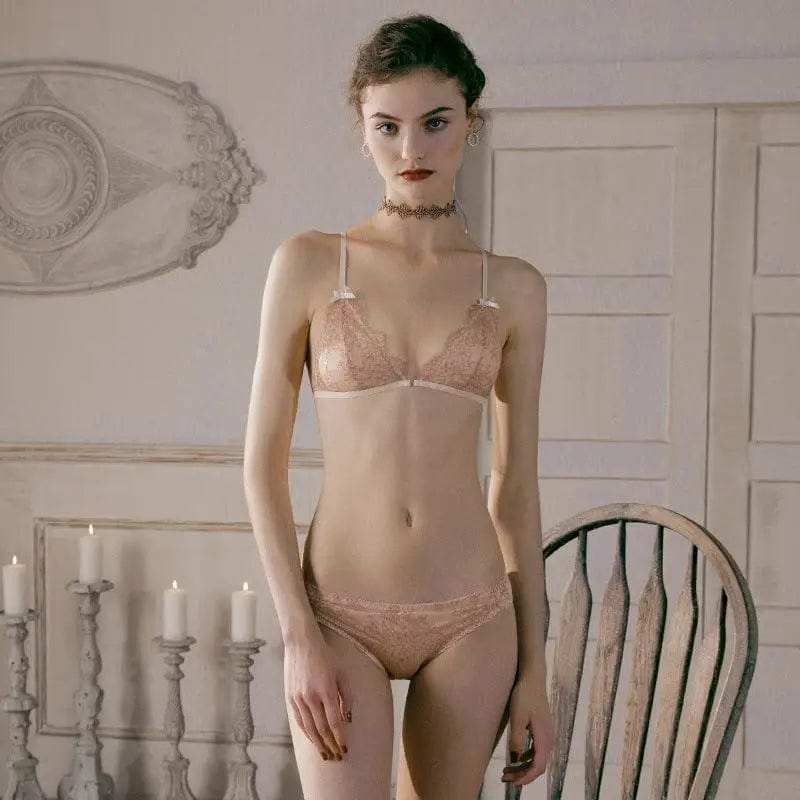 LOVEMI  lingerie set Lovemi -  Women's rimless French lingerie