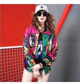 LOVEMI - Lovemi - All About Art Long Sleeve Jacket