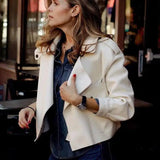 LOVEMI - Lovemi - Autumn And Winter Products Women's Leather Jackets