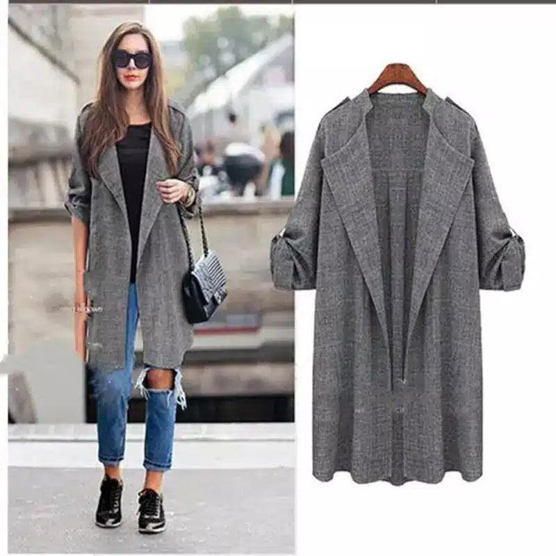 LOVEMI - Lovemi - Autumn Loose And Thin Long-Sleeved Jacket