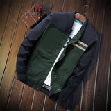 Lovemi -  Baseball collar casual men's jacket Outerwear & Jackets Men LOVEMI Deep Blue M 