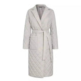 Bring A Mid-length Light Cotton Suit-Grey-5