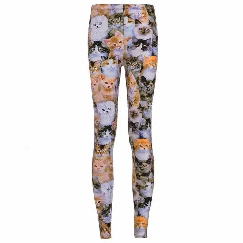 LOVEMI - Lovemi - Cat print leggings