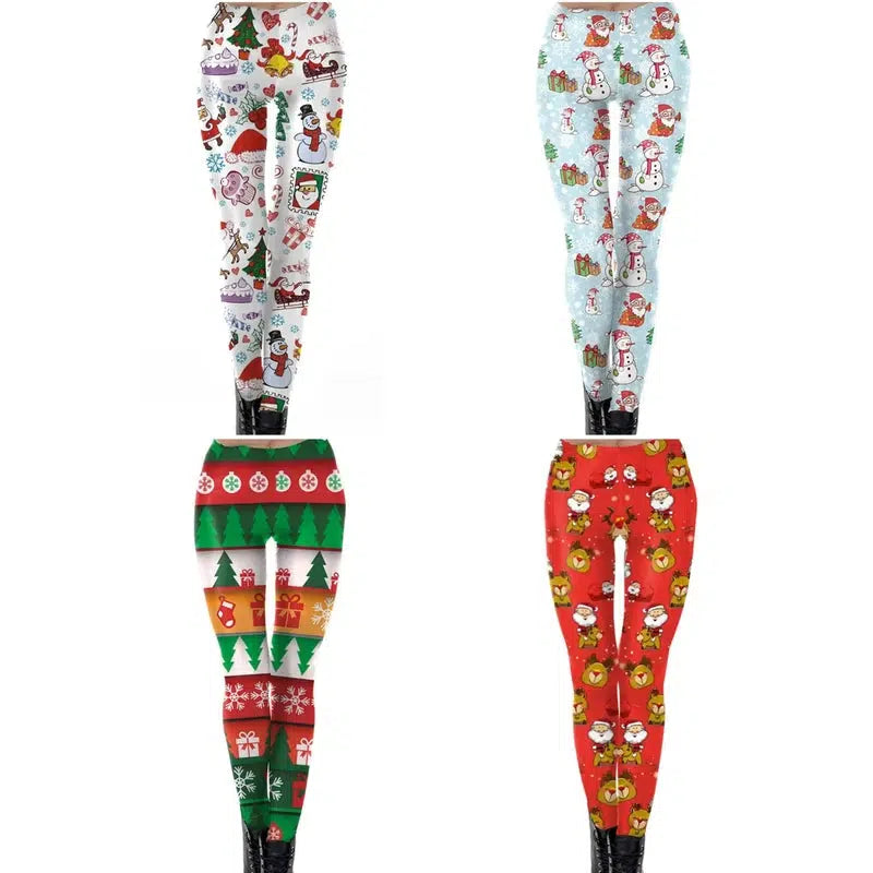 LOVEMI - Lovemi - Christmas Printed leggings