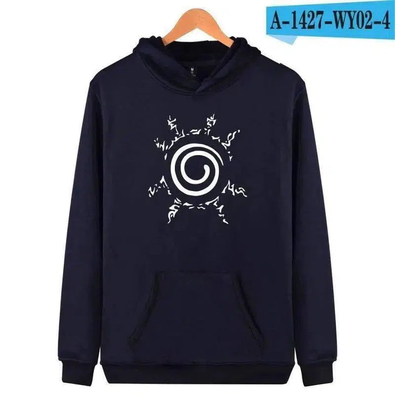 Cloud Print Hoodie - Ultimate Comfort & Style-Navy a-7