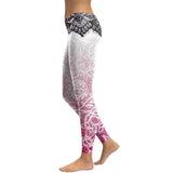 LOVEMI - Lovemi - Digital print leggings Fashion leg stretch tight