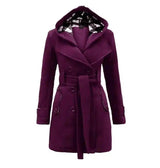 LOVEMI - Lovemi - Double-breasted mid-length coat