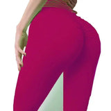 Elastic Waist Yoga Pants for Ultimate Comfort-Pink-3