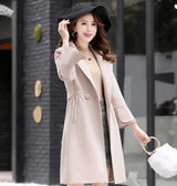 LOVEMI - Lovemi - Fashion split sleeves long woolen coat coat