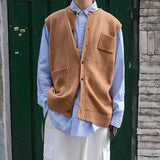 Lovemi -  Hong Kong style knitted sweater Outerwear & Jackets Men LOVEMI Khaki M 