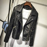 LOVEMI - Lovemi - Jacket Small Suit Autumn Motorcycle Leather