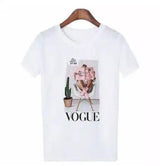 Lovemi -  Letter print t-shirt top LOVEMI C white S 