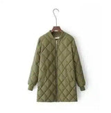 Lovemi -  Long Style Cotton Padded Coat 2 Coats LOVEMI Army green M 