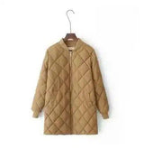 Lovemi -  Long Style Cotton Padded Coat 2 Coats LOVEMI Khaki M 