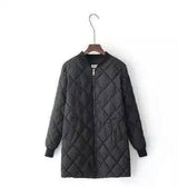 Lovemi -  Long Style Cotton Padded Coat 2 Coats LOVEMI Black M 