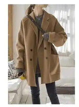 Lovemi -  Loose-fit reversible cashmere coat trench coat LOVEMI Camel S 
