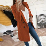 Lovemi -  Medium Long Wool Coat Jackets LOVEMI Caramel colour S 