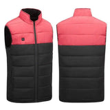 Lovemi -  Men's Smart USB Charging Heating Vest Down Jackets LOVEMI Red S 