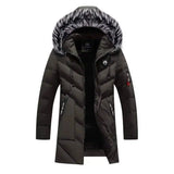 Lovemi -  Mid-length plus cashmere padded jacket Down Jackets LOVEMI Dark green L 