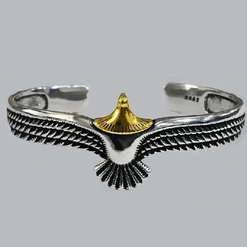 Nordic Viking Vintage Eagle Bracelet Men's Women's Bracelets-3