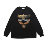 Lovemi -  Printed sweater Outerwear & Jackets Men LOVEMI Black M 