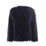 Lovemi -  Simplee Winterjacke - Lauren Fur coat LOVEMI black S 