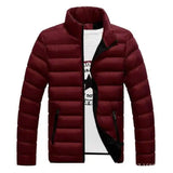 LOVEMI - Lovemi - Slim-Fit Warm Down Jacket With Stand-Up Collar