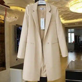 Lovemi -  Small suit was thin and wild jacket Jackets LOVEMI Beige S 