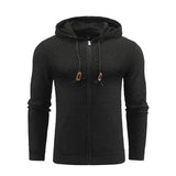 Lovemi -  Sport & Daily Solid Color Men Hoodie Outerwear & Jackets Men LOVEMI Black USA XXL 