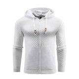 Lovemi -  Sport & Daily Solid Color Men Hoodie Outerwear & Jackets Men LOVEMI White USA XXL 