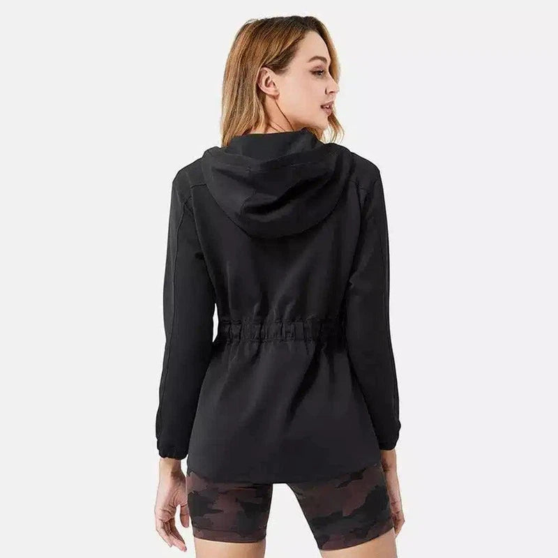 LOVEMI - Lovemi - Sports Jacket Fitness Sports Yoga Hooded Top