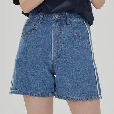 Square houlest original high waist summer slim loose wild-S-13