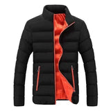 LOVEMI - Lovemi - Stand-Up Collar Padded Slim Down Padded Jacket