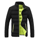 Lovemi -  Stand-Up Collar Padded Slim Down Padded Jacket Down Jackets LOVEMI grass green M 