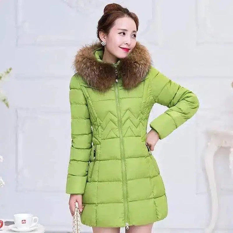 LOVEMI - Lovemi - Stylish lightweight winter new Korean hooded