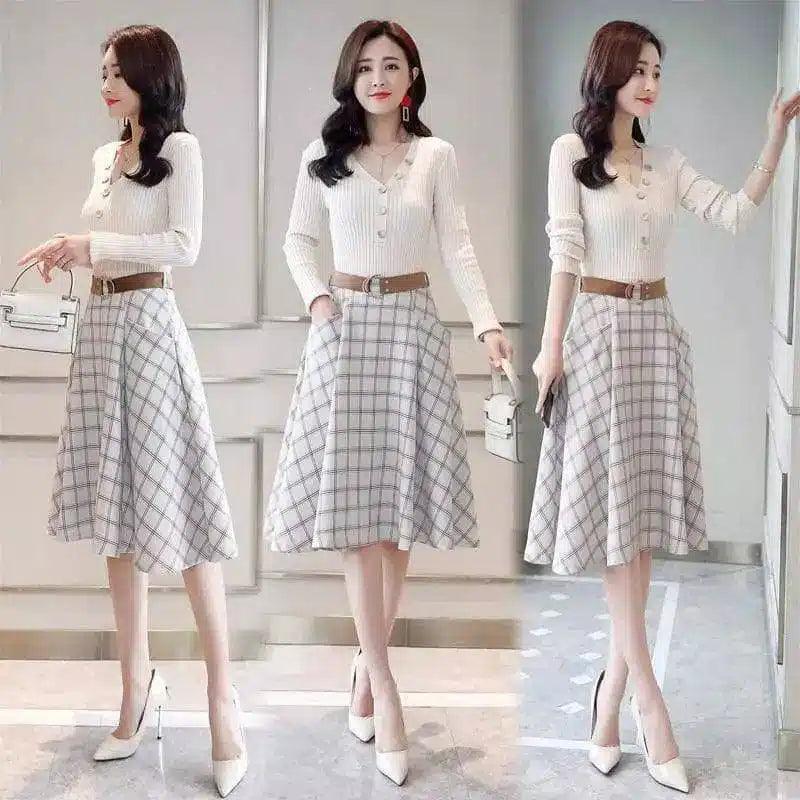 LOVEMI - Lovemi - Suit/skirt Spring Trend, Simple Personality, Slim,