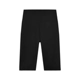 Summer Thin Stretch Abdomen And Hips Sports Yoga Shorts And-Black-3