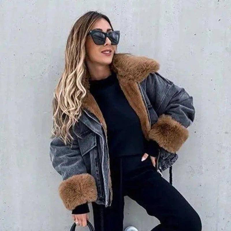 LOVEMI - Lovemi - Thicken Winter Jackets For Women Puffy Wind Warm