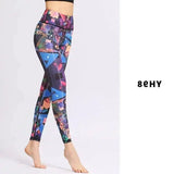 LOVEMI - Lovemi - Tie-dye printed yoga pants