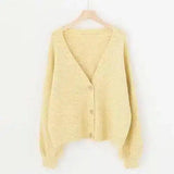 Wild sweater cardigan-yellow-5