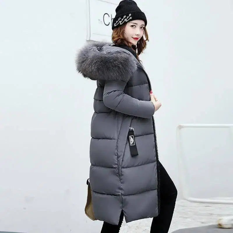 LOVEMI - Lovemi - Winter Elegance: Chic Padded Jacket with korean