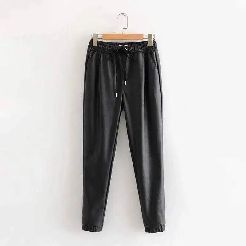 LOVEMI - Lovemi - Women chic PU leather pants