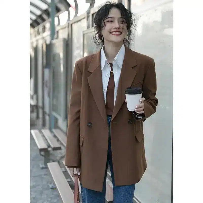 LOVEMI - Lovemi - Women's Suit Jacket Spring And Autumn Design Sense