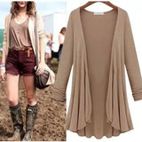 Womens Pleated Long Sleeve Tunic Top-Camel-5