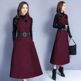 LOVEMI - Lovemi - Woolen strap dress